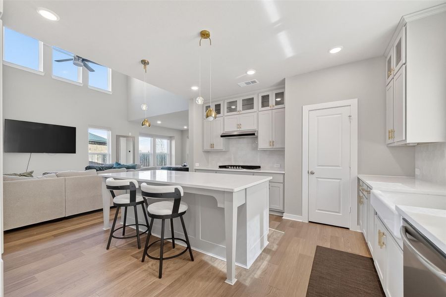 Furnished interior view inside a new home in Harvest Green, Richmond (Image 13). Furnished interior view inside a new home in Harvest Green, Richmond (Image 13).