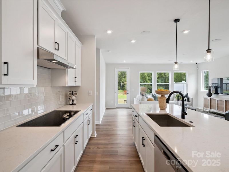 Quartz or Granite Countertops and Loads of Space.  *Model Photos | Actual Finishes, Structural Selections, and Orientation May Vary.