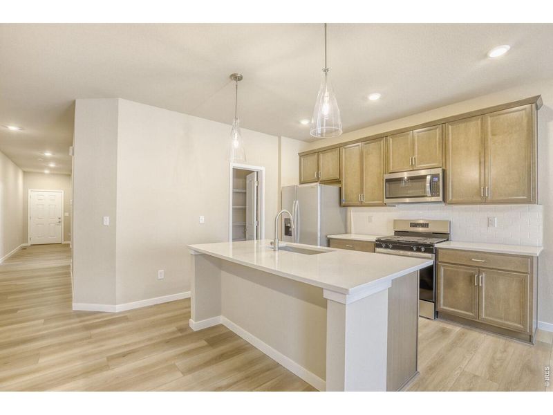 Furnished interior view inside a new home in Farmstead, Berthoud (Image 3).