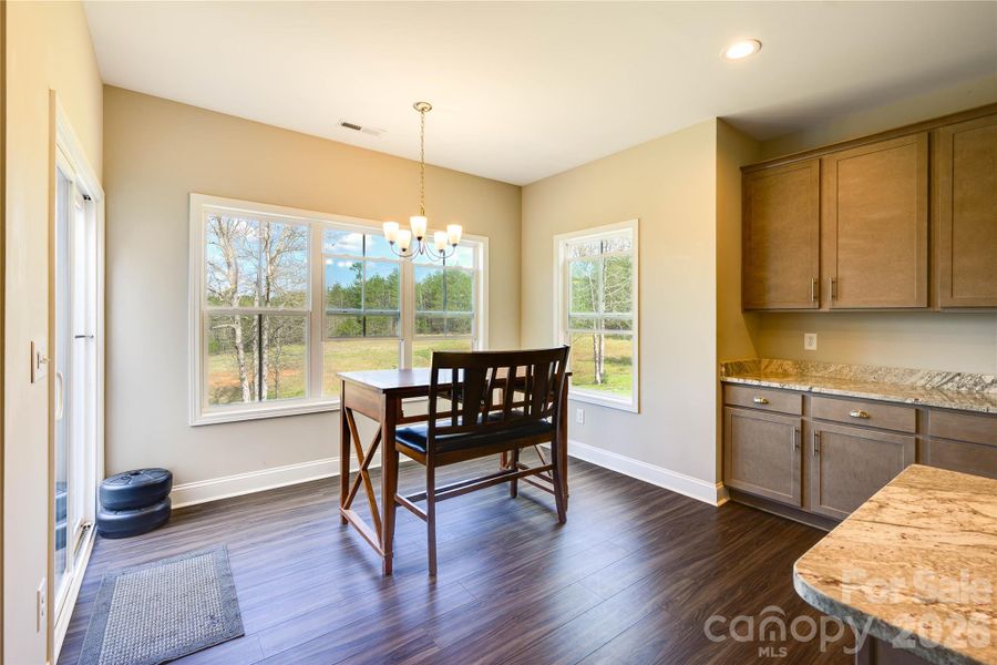 Furnished interior view inside a new home in , Bostic (Image 12).