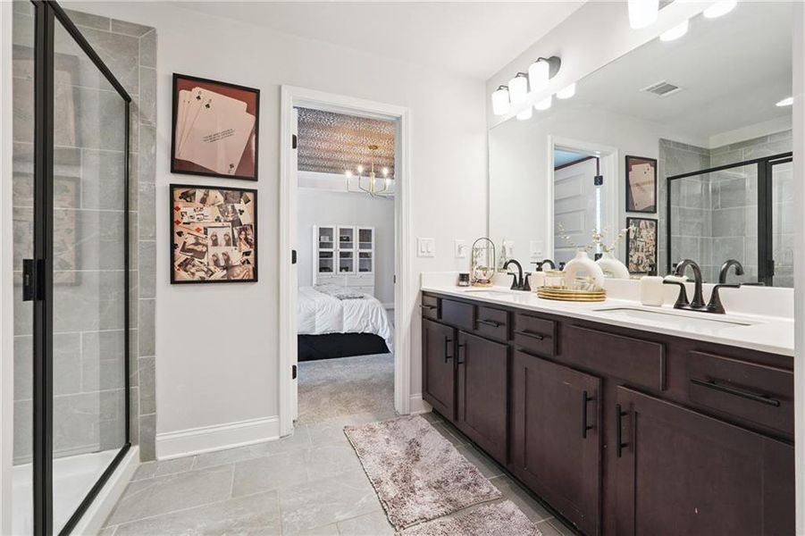 Furnished interior view inside a new home in Westgate Estates, Loganville (Image 7).