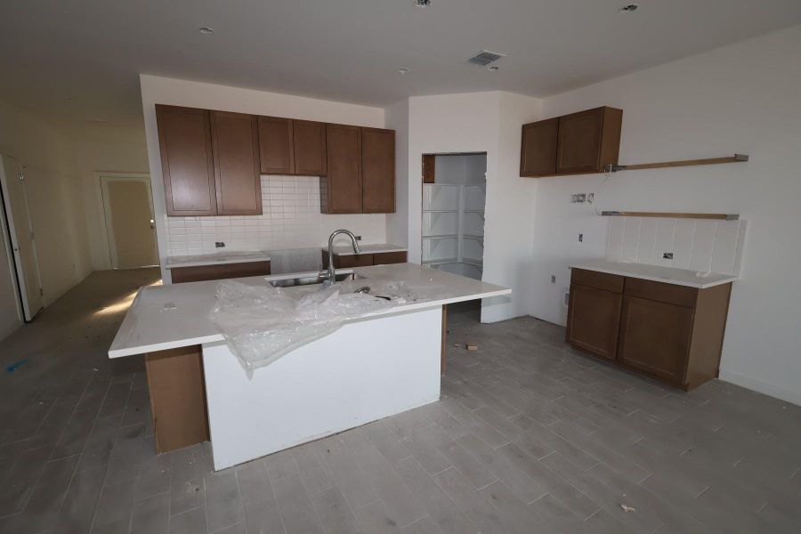 Furnished interior view inside a new home in Aspire at River Ranch Trails, Dayton (Image 7).