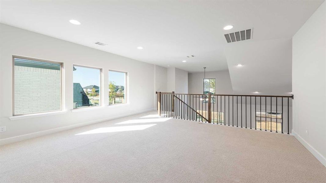 Spacious, unfurnished interior of a new home in The Parks At Wilson Creek 40', Celina (Image 20). Spacious, unfurnished interior of a new home in The Parks At Wilson Creek 40', Celina (Image 20).