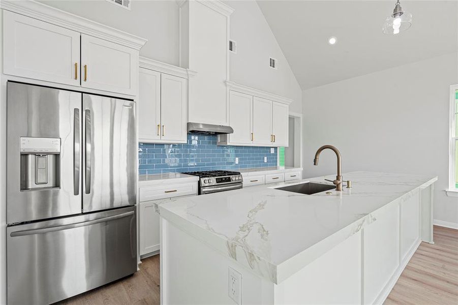 Furnished interior view inside a new home in , Galveston (Image 5). Furnished interior view inside a new home in , Galveston (Image 5).