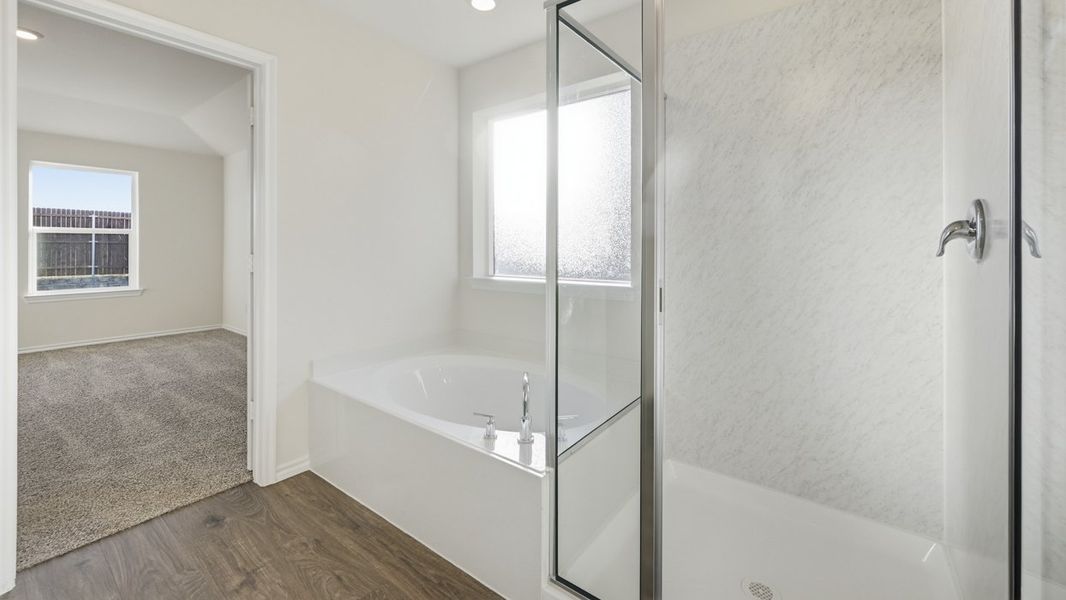 Furnished interior view inside a new home in Windrose, Pilot Point (Image 8).