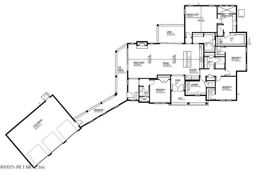 2D floor plan layout of this home in , St. Augustine, FL (Image 4).
