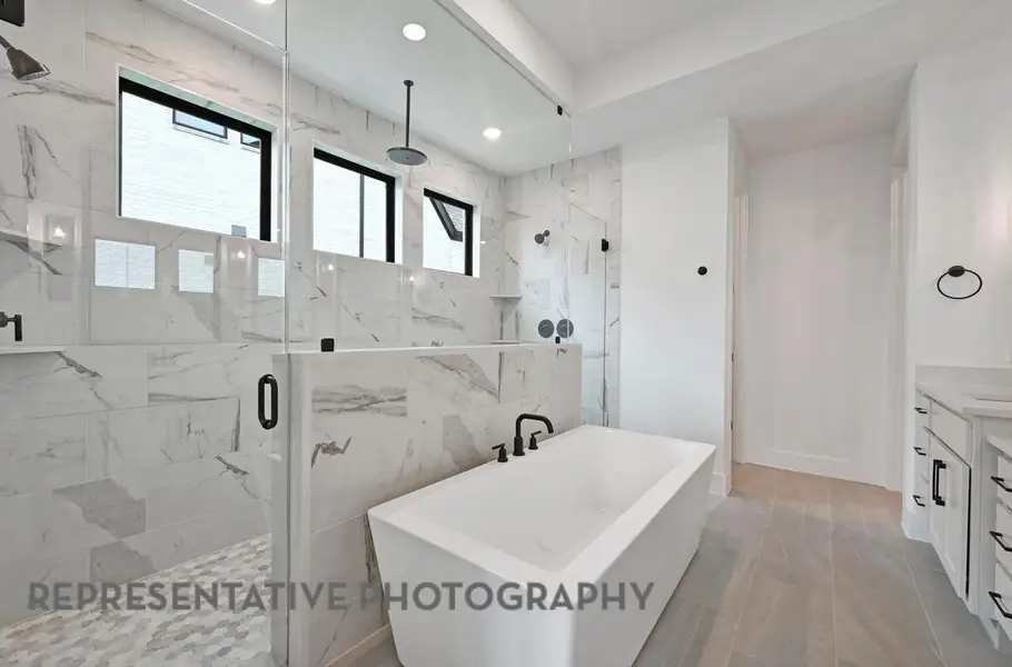 Furnished interior view inside a new home in Parkside On The River: 70ft. lots, Georgetown (Image 4). Furnished interior view inside a new home in Parkside On The River: 70ft. lots, Georgetown (Image 4).