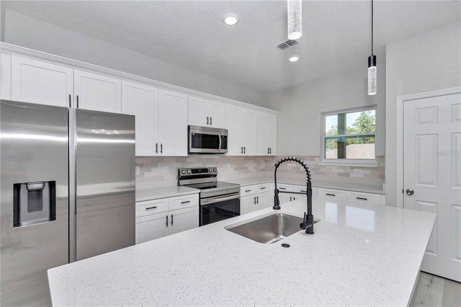 Furnished interior view inside a new home in , Citrus Springs (Image 6).