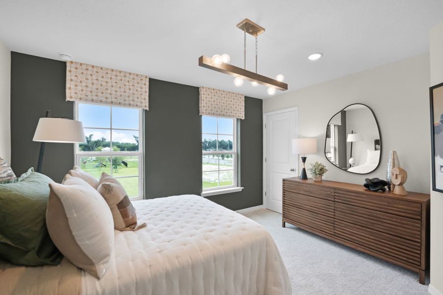 Furnished interior view inside a new home in Delaney Reserve, Deland (Image 26).