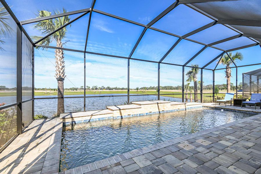 Representative exterior details of a home built from the Bright Meadow 2 by Neal Communities in Grand Park, Sarasota (Image 28).