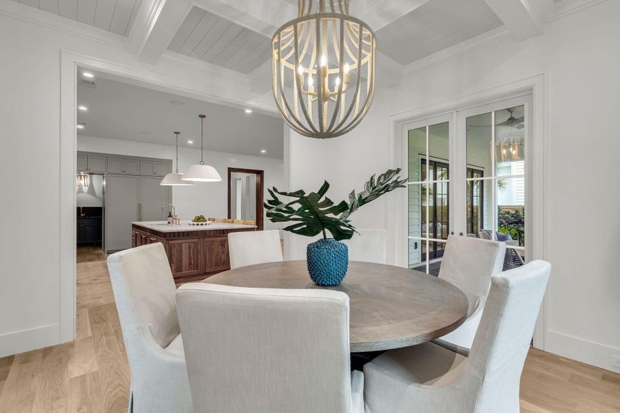 Furnished interior view inside a new home in , Mount Pleasant (Image 46).