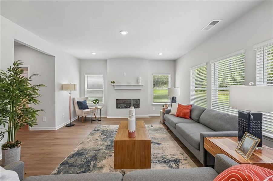 Furnished interior view inside a new home in Manning Mill, Adairsville (Image 40).