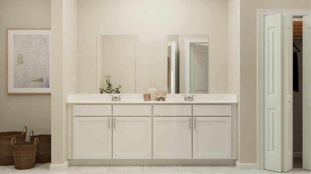 Glenwood owner's suite bathroom