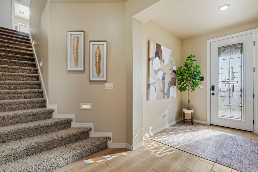 Representative furnished interior of a home built from the Franklin by View Homes in Desert Springs | Enchanted Series, El Paso (Image 12). Representative furnished interior of a home built from the Franklin by View Homes in Desert Springs | Enchanted Series, El Paso (Image 12).