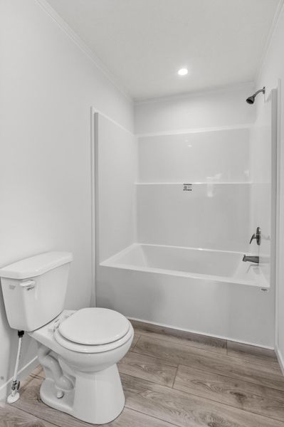 Furnished interior view inside a new home in , Cross (Image 13).