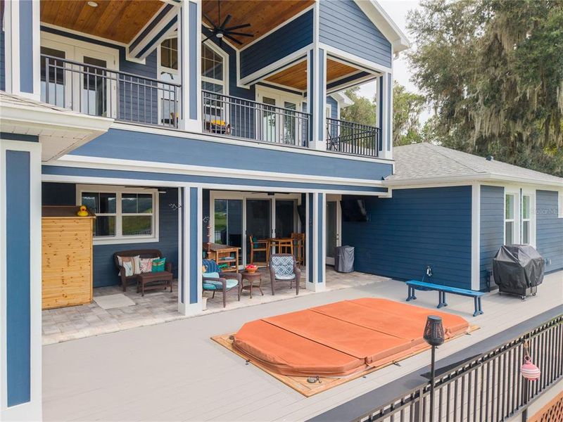 Exterior details and patio area of a home in , Brooksville (Image 28). Exterior details and patio area of a home in , Brooksville (Image 28).