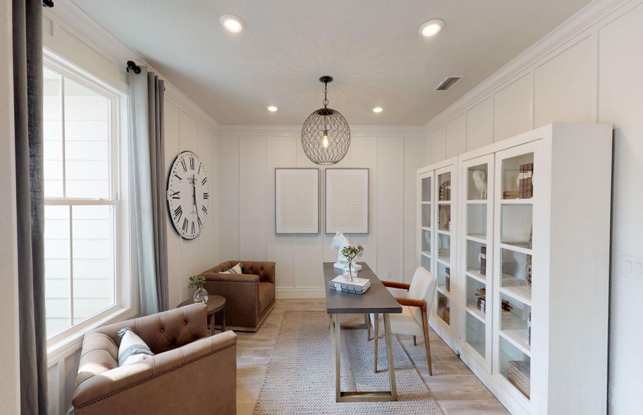 Representative furnished interior of a home built from the Stellar by Del Webb in Del Webb Southern Harmony, Murfreesboro (Image 40).