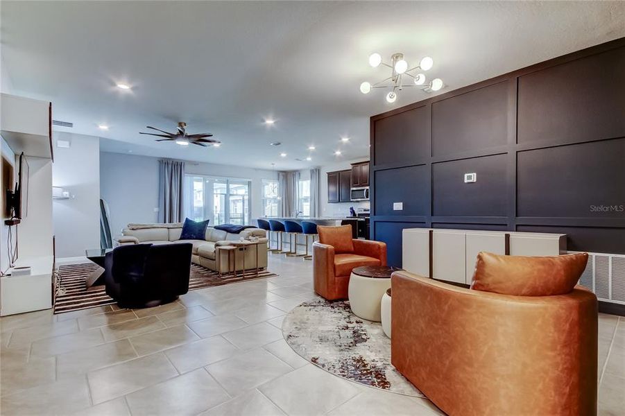 Furnished interior view inside a new home in , Wesley Chapel (Image 10).