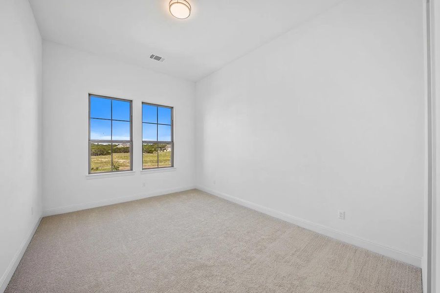 Spacious, unfurnished interior of a new home in Clearwater Ranch, Liberty Hill (Image 14). Spacious, unfurnished interior of a new home in Clearwater Ranch, Liberty Hill (Image 14).