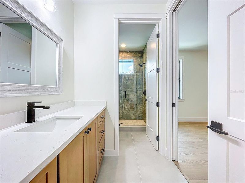 Furnished interior view inside a new home in , Tampa (Image 35).