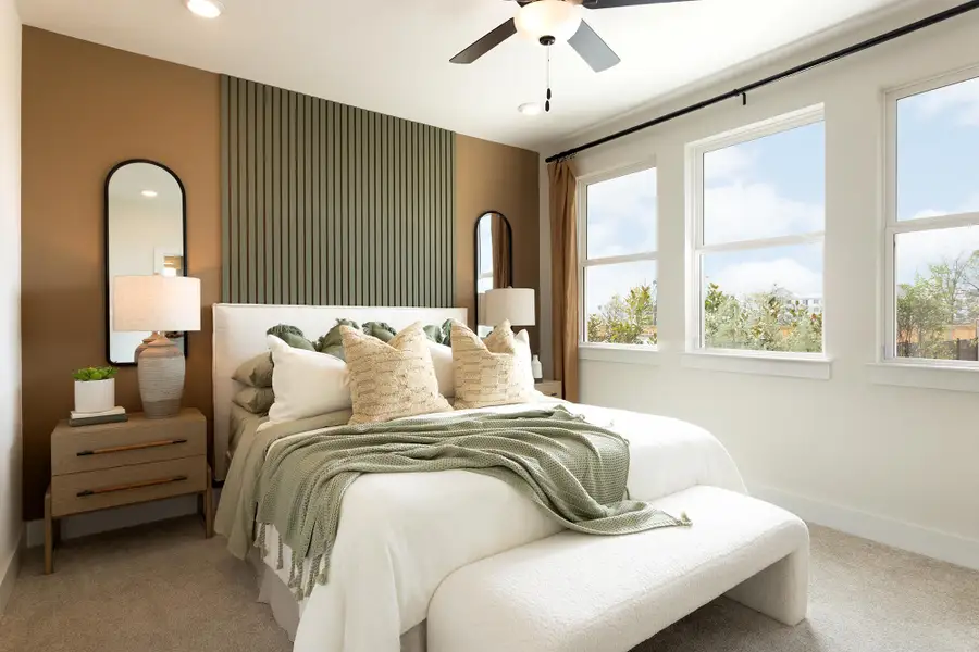 Furnished interior view inside a new home in Avery Centre, Round Rock (Image 7).