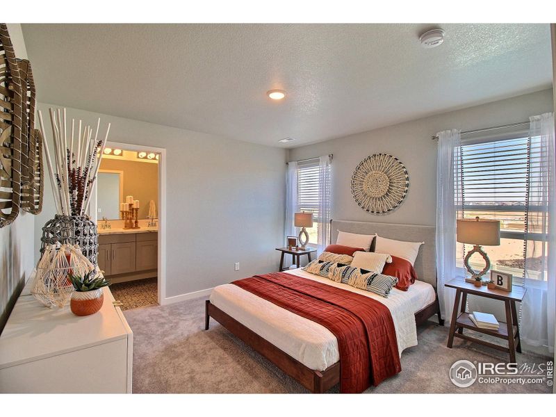 Furnished interior view inside a new home in Liberty Draw, Evans (Image 42).