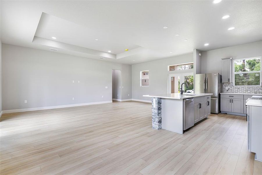 Spacious, unfurnished interior of a new home in , North Port (Image 56). Spacious, unfurnished interior of a new home in , North Port (Image 56).