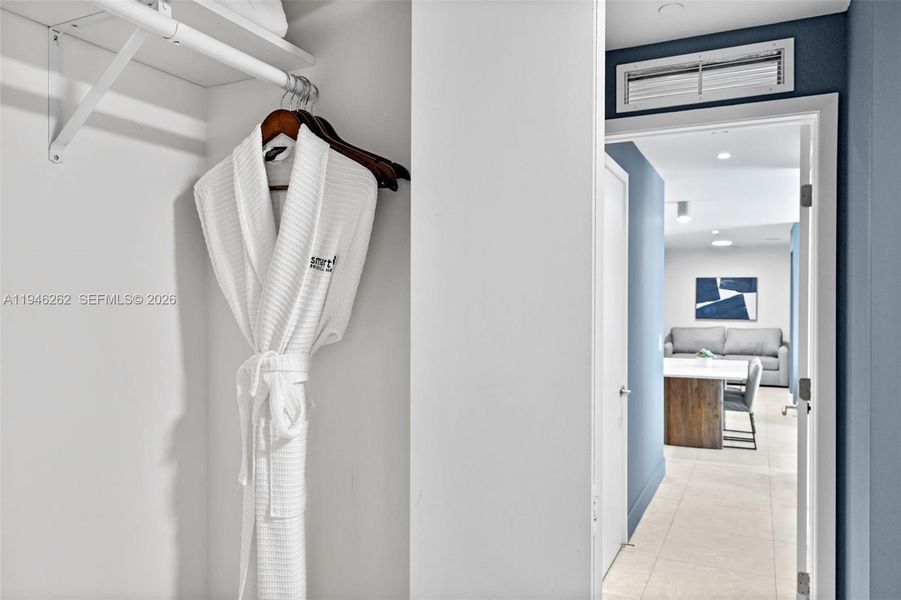 Furnished interior view inside a new home in , Miami (Image 9).