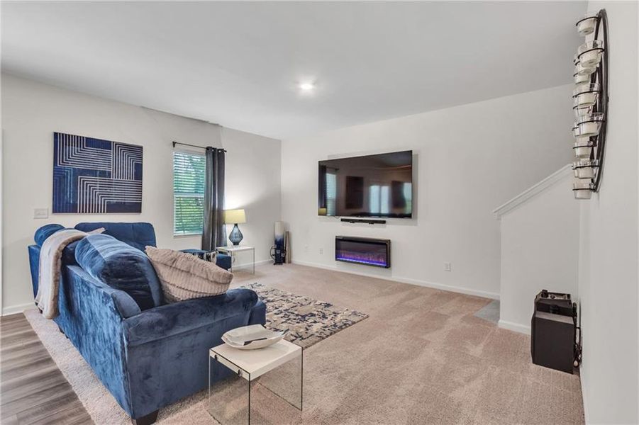 Furnished interior view inside a new home in Bentwater, Hoschton (Image 3).
