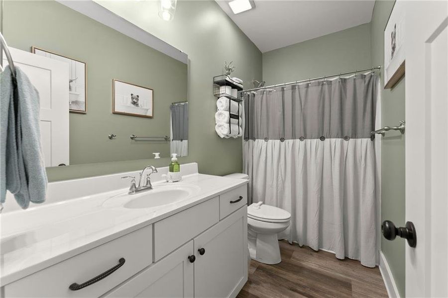 Furnished interior view inside a new home in , Cumming (Image 17). Furnished interior view inside a new home in , Cumming (Image 17).