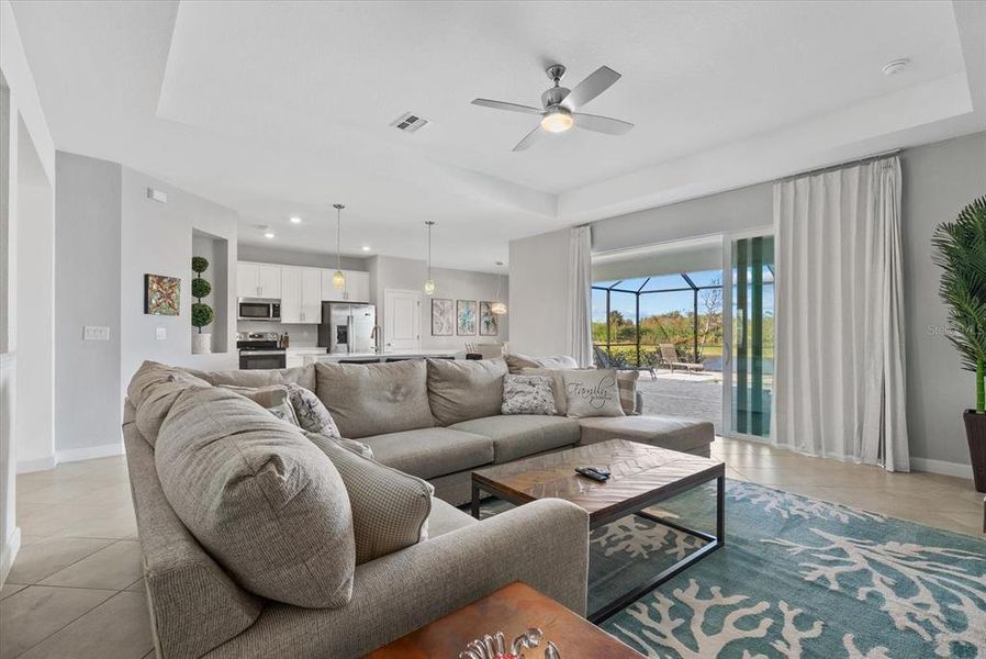 Furnished interior view inside a new home in , Englewood (Image 7).