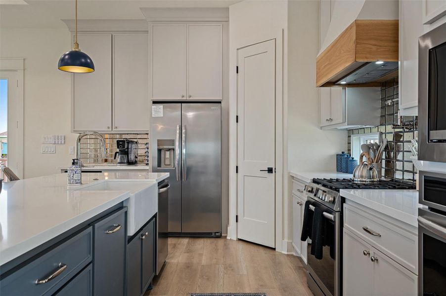 Furnished interior view inside a new home in , Crystal Beach (Image 3).