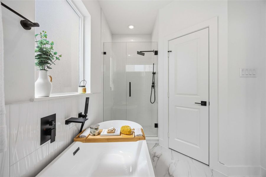 Furnished interior view inside a new home in , Houston (Image 17). Furnished interior view inside a new home in , Houston (Image 17).