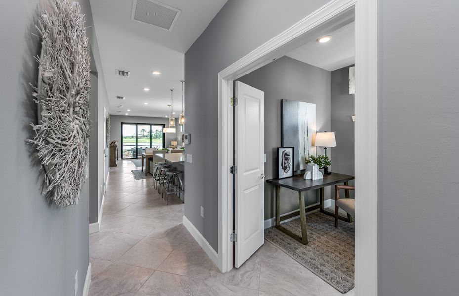 Representative furnished interior of a home built from the Contour by Del Webb in Del Webb Sunbridge, St. Cloud (Image 7).