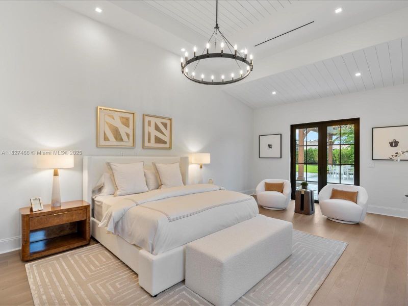 Furnished interior view inside a new home in , Miami (Image 30).