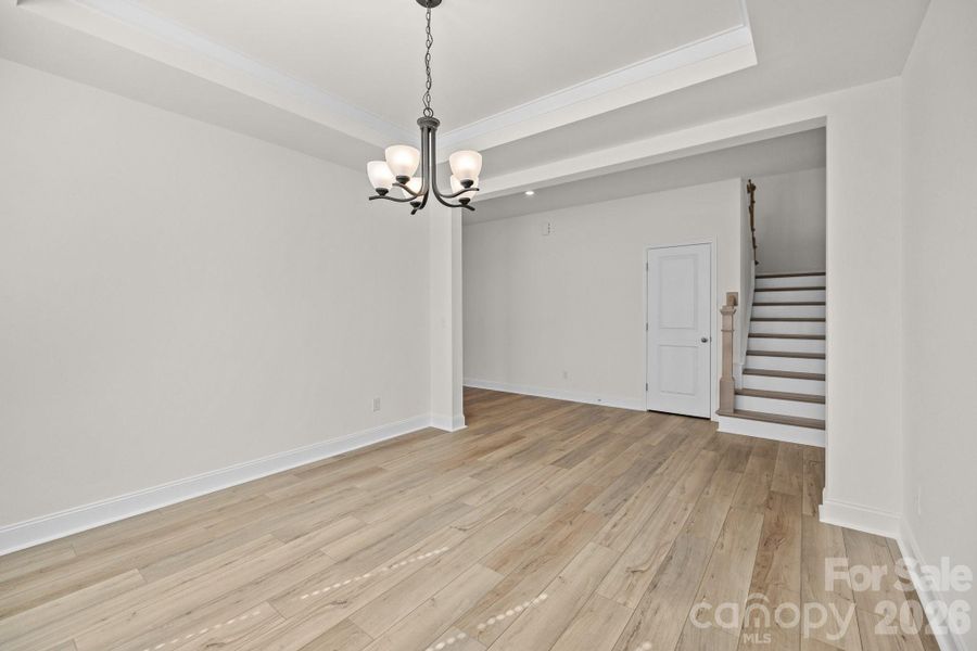 Formal Dining RoomPhotos are representative and may not reflect the exact home, finishes, or features.