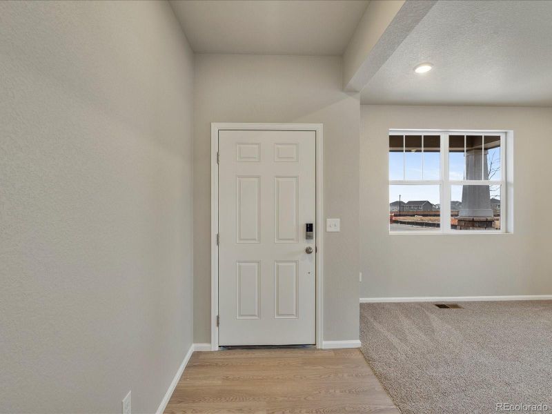 Spacious, unfurnished interior of a new home in Buffalo Highlands: The Canyon Collection, Commerce City (Image 28). Spacious, unfurnished interior of a new home in Buffalo Highlands: The Canyon Collection, Commerce City (Image 28).