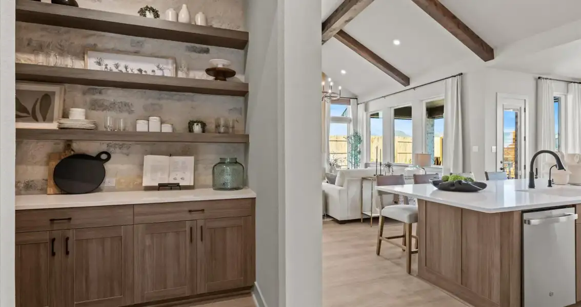 Representative furnished interior of a home built from the Malani by Chesmar Homes in Rio Vista at Kelly Ranch, Aledo (Image 11).