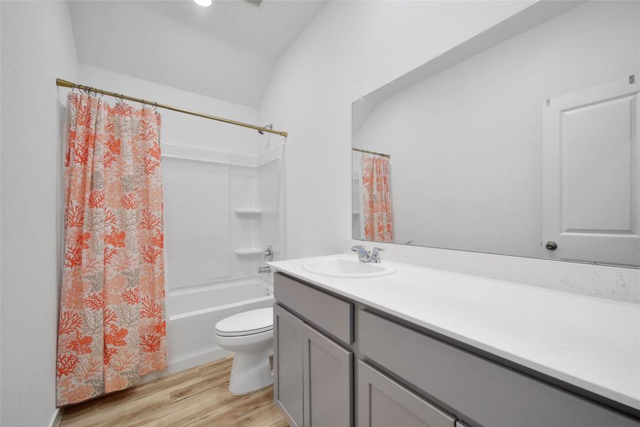 Furnished interior view inside a new home in The Highlands: Richmond Collections, Porter (Image 13).