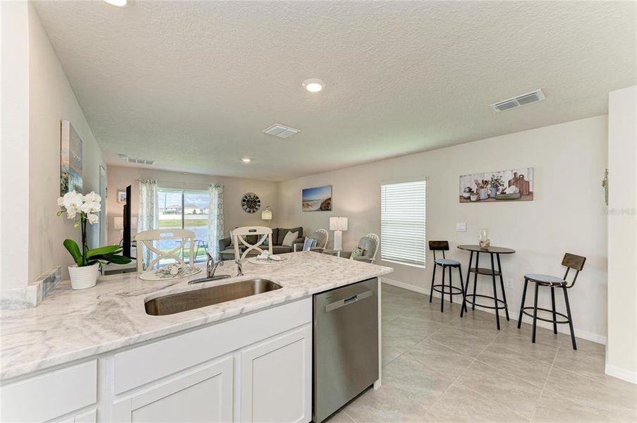 Furnished interior view inside a new home in Evergreen, Bradenton (Image 10).
