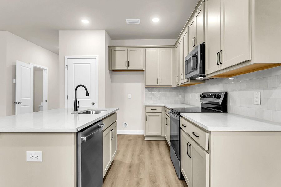 Furnished interior view inside a new home in , Summerville (Image 12).
