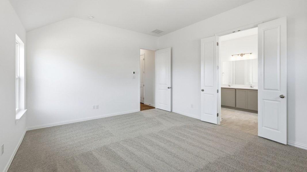 Furnished interior view inside a new home in Wildflower Ranch, Fort Worth (Image 32).