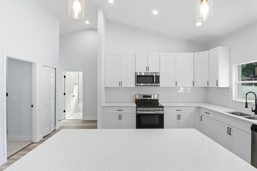 Furnished interior view inside a new home in , Inverness (Image 5).