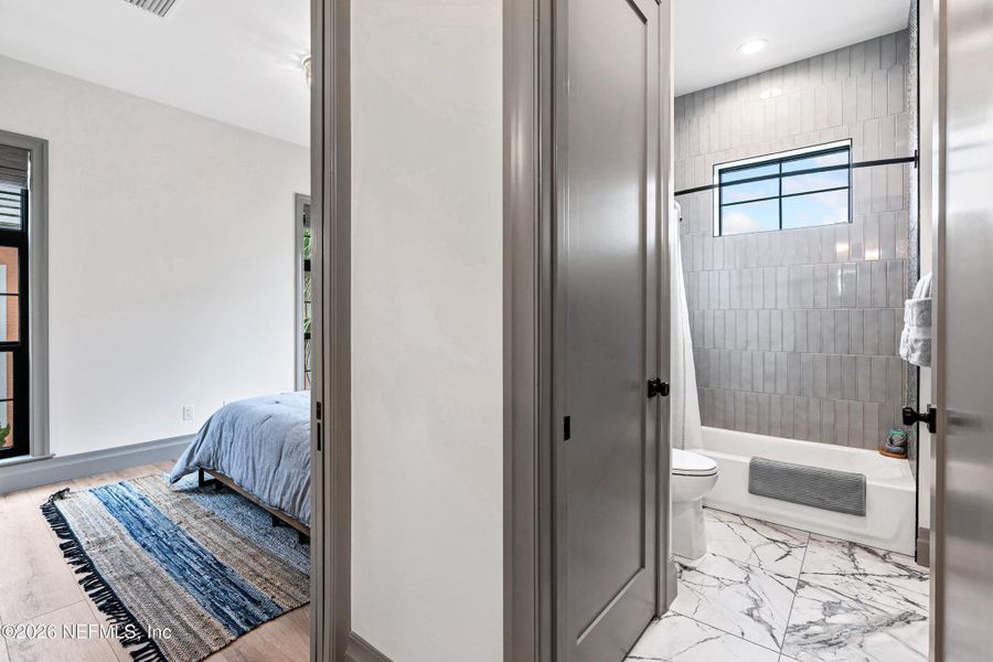Furnished interior view inside a new home in , Palm Coast (Image 62).