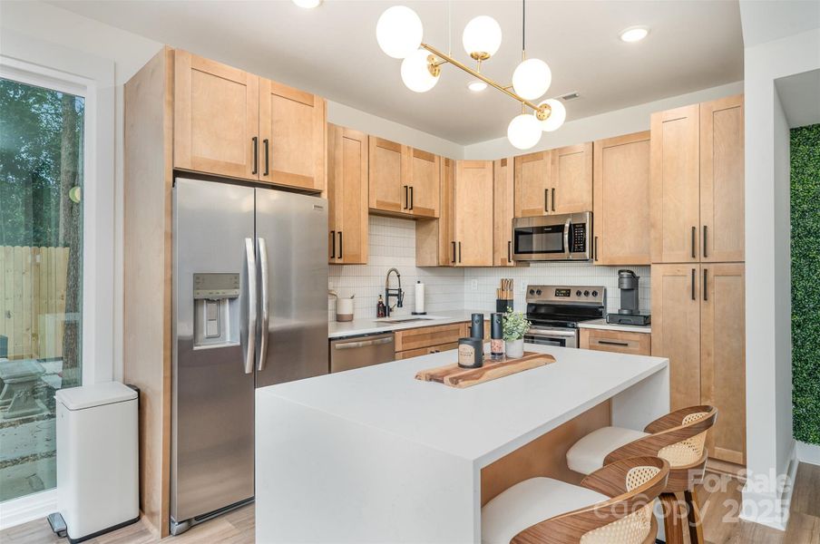 Furnished interior view inside a new home in , Charlotte (Image 11).