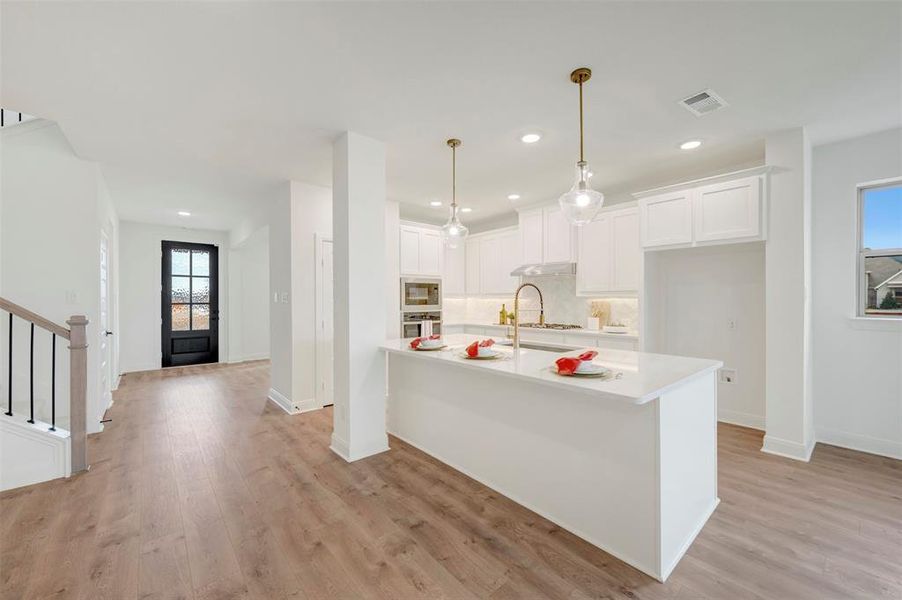 Furnished interior view inside a new home in Talia – Garden Series, Mesquite (Image 8).