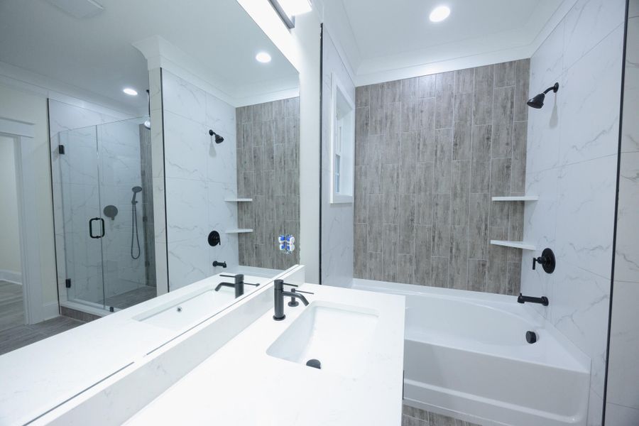 Furnished interior view inside a new home in , North Charleston (Image 6).