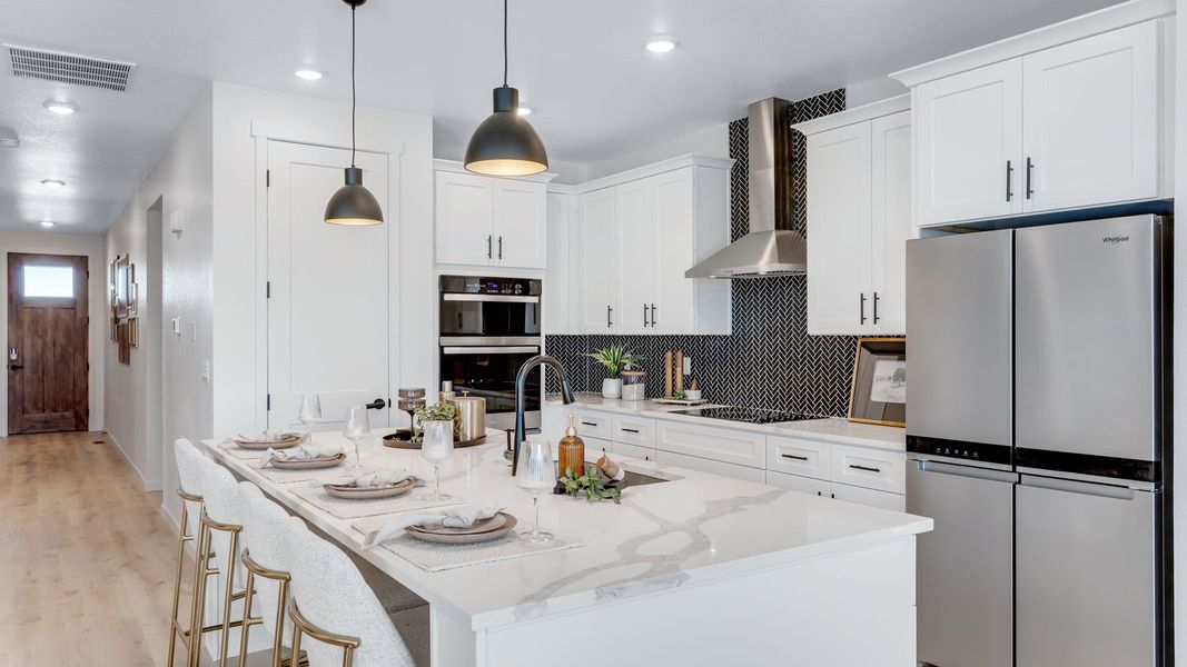 Furnished interior view inside a new home in Trevenna, Windsor (Image 6).