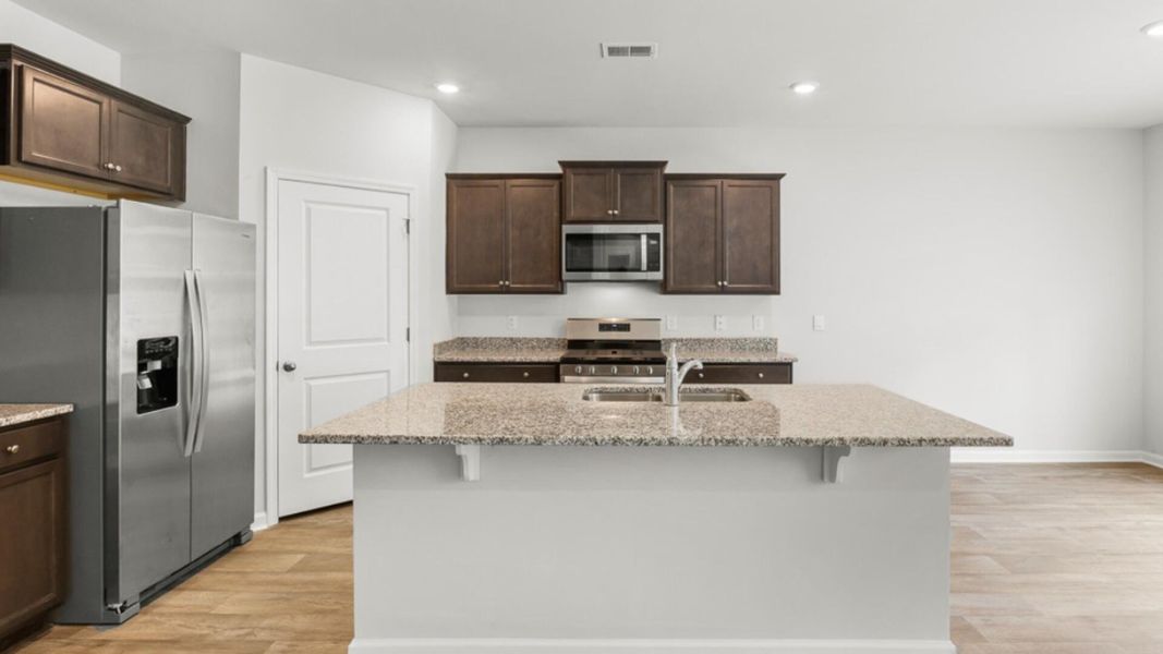 Furnished interior view inside a new home in Rivers Reach, Yemassee (Image 4).