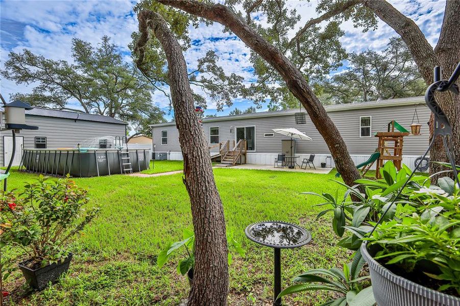 Exterior details and patio area of a home in , Weeki Wachee (Image 28). Exterior details and patio area of a home in , Weeki Wachee (Image 28).
